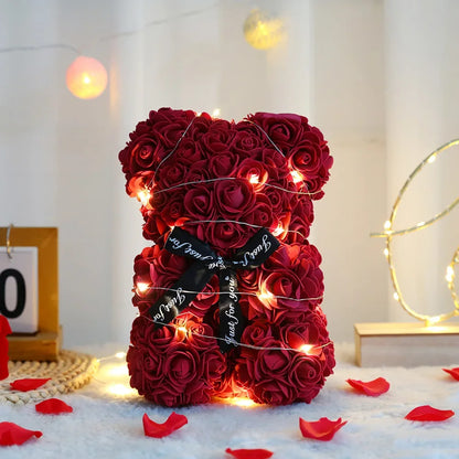 Rose Teddy Bear