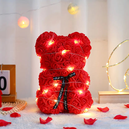 Rose Teddy Bear